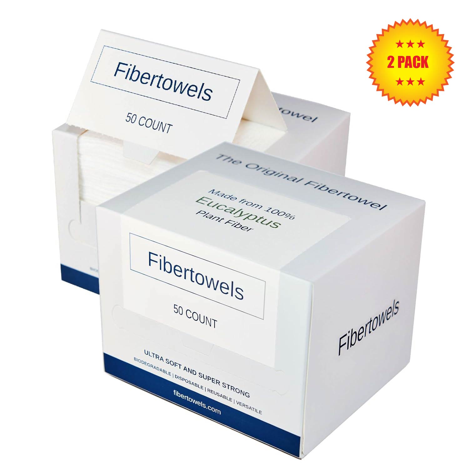 Fibertowels Original 100 Count Box