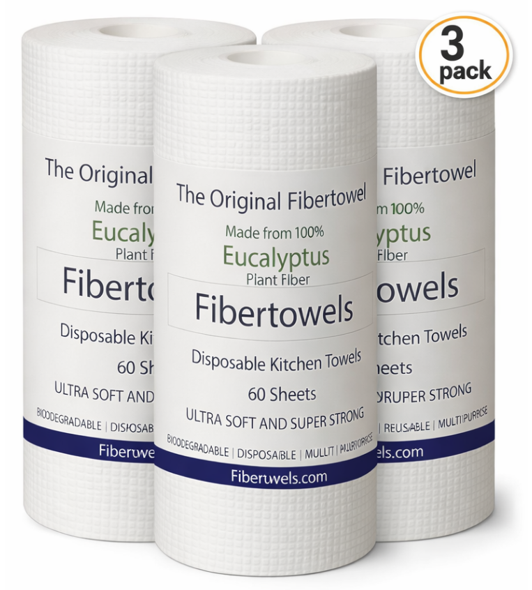 Disposable Kitchen Towels Rolls XL 12" x 10" 180ct